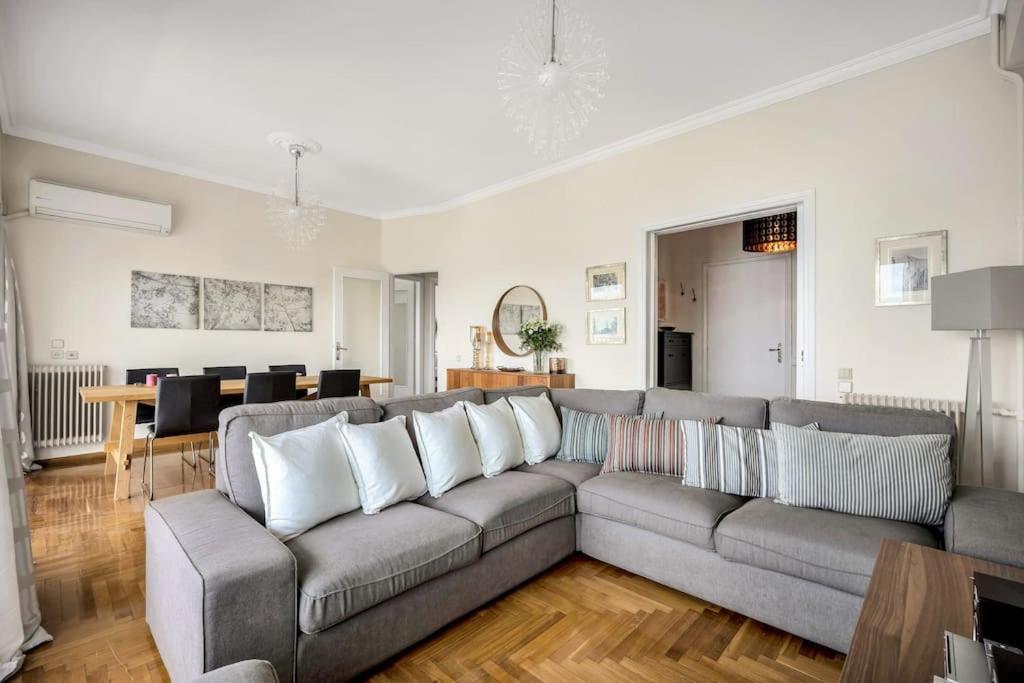 Bright Central Apartment With Splendid Sea View! Chalkida Luaran gambar