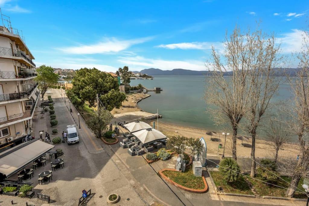 Bright Central Apartment With Splendid Sea View! Chalkida Luaran gambar